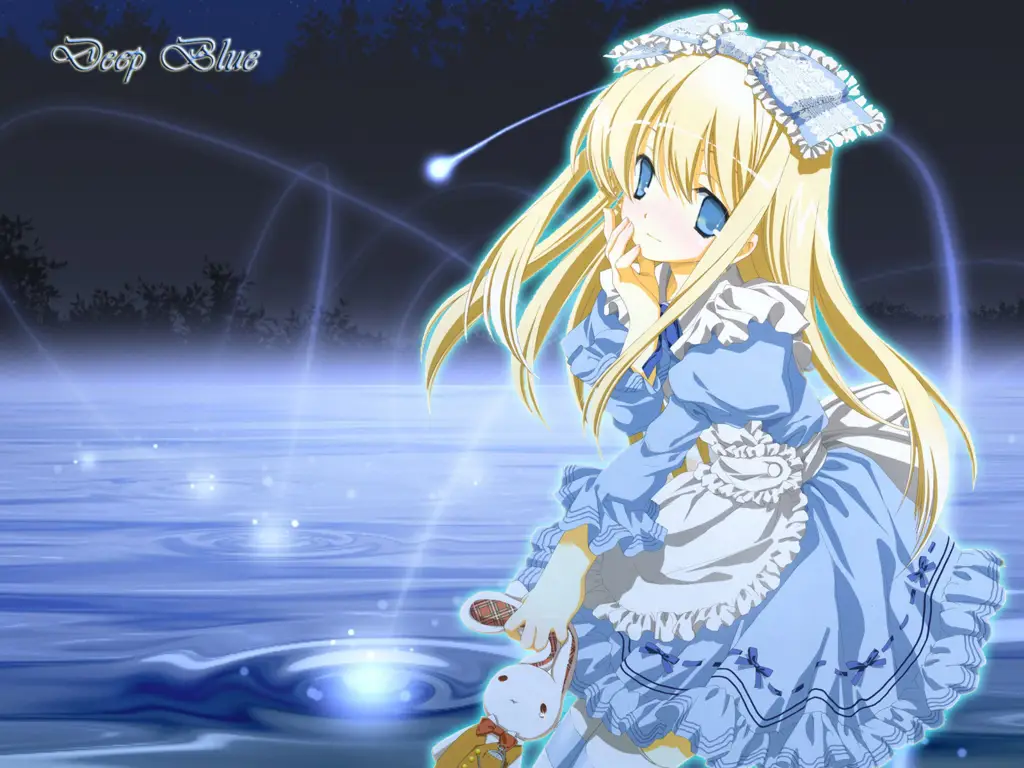 Karakter Anime Fantasy yang Menawan Gambar gadis anime ajaib