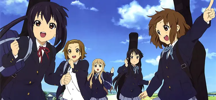 Keakraban anggota klub musik ringan Karakter-karakter dalam anime K-On!