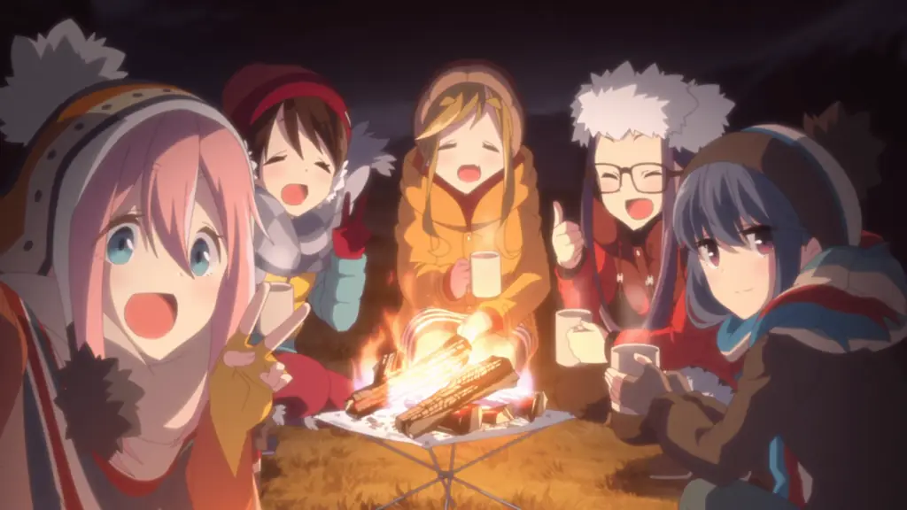 Keindahan alam dalam Yuru Camp△ Pemandangan alam yang indah dalam anime Yuru Camp△