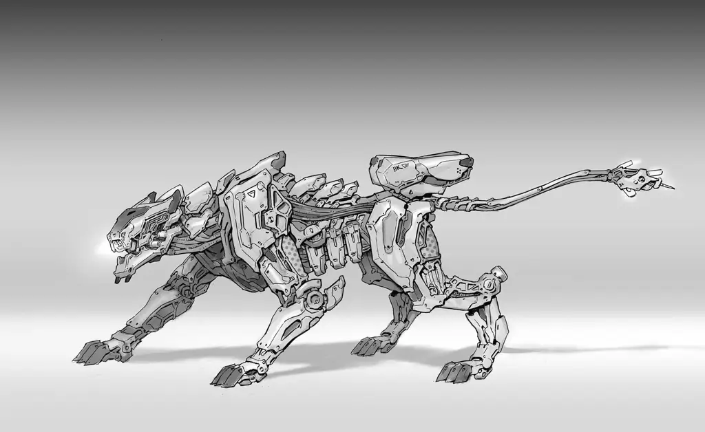 Makhluk Anime Futuristik Gambar makhluk anime futuristik