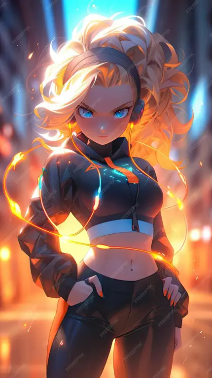 Kekuatan Gadis Sihir dalam Anime Gambar anime gadis sihir yang menunjukkan kekuatan dan kemampuannya