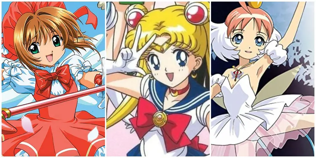 Kekuatan dan Kepribadian yang Berbeda Sejumlah gadis anime dengan kekuatan sihir yang beragam