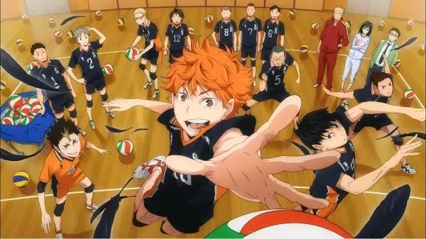 Pengalaman menonton anime yang menyenangkan Seorang penggemar anime sedang menonton anime dengan senang hati