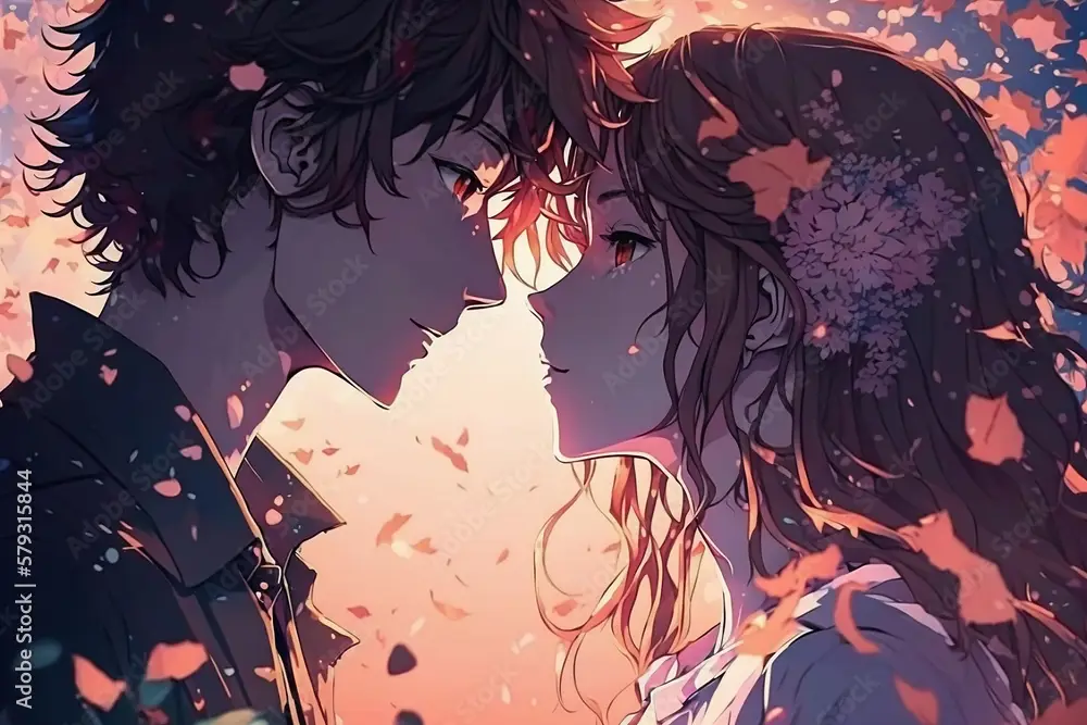 Momen romantis dalam anime Pasangan anime romantis