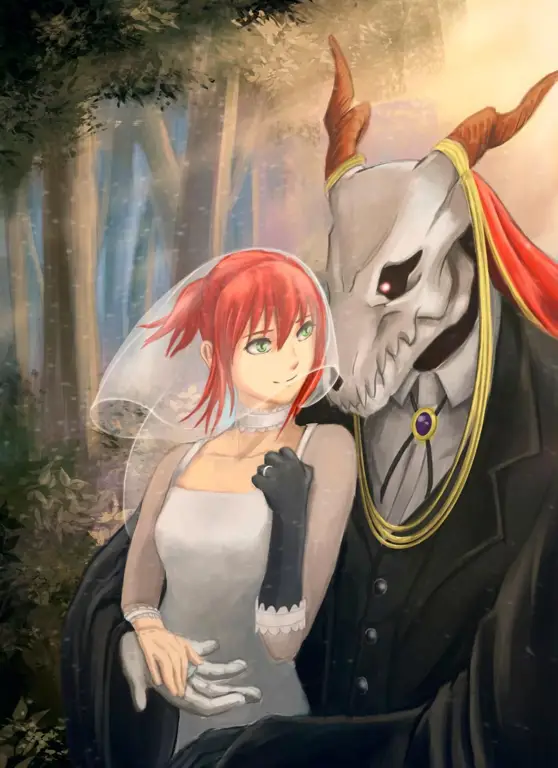 Suasana magis dalam The Ancient Magus' Bride Anime The Ancient Magus' Bride