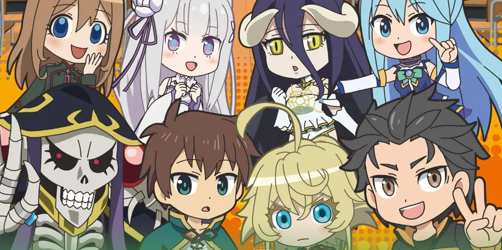 Karakter-karakter yang Menarik Karakter-karakter dalam anime isekai