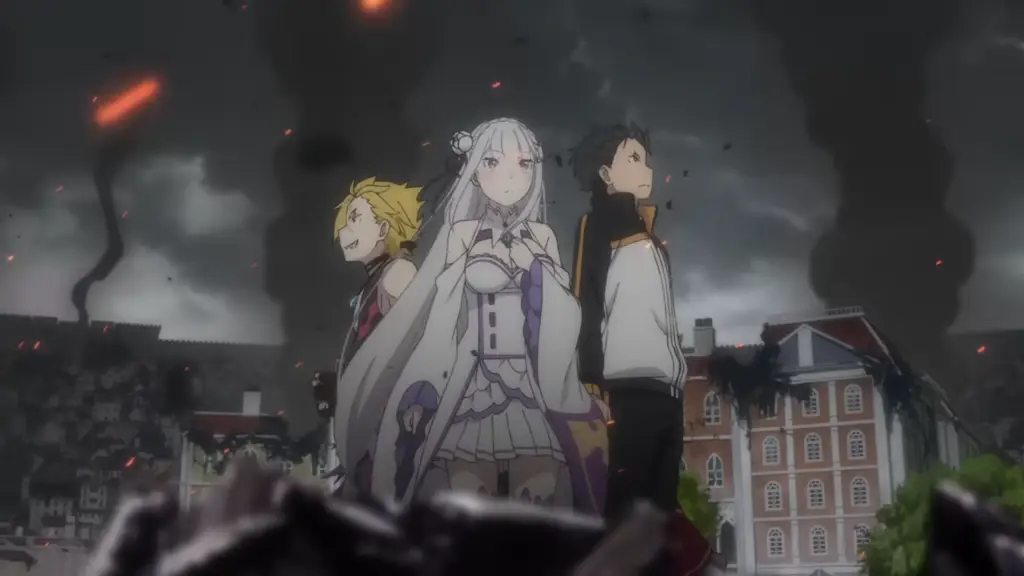 Adegan menegangkan dari anime Re:Zero