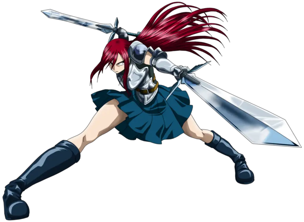 Kekuatan Tanpa Batas Gambar karakter anime yang sangat kuat