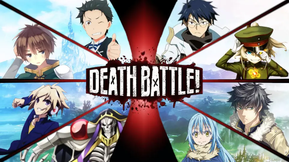 Pertarungan Epik dengan Sihir Overpower Adegan pertarungan anime isekai dengan efek sihir yang spektakuler