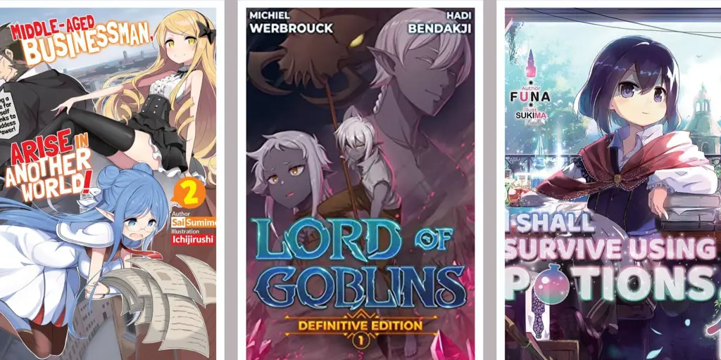 Light Novel Isekai yang Wajib Dibaca Gambar rekomendasi light novel isekai