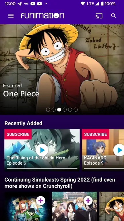 Nikmati Anime Kapanpun dan Dimanapun Menonton anime melalui aplikasi AnimeLovers di smartphone