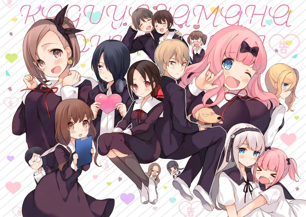 Poster Kaguya-sama: Love is War Poster anime Kaguya-sama: Love is War
