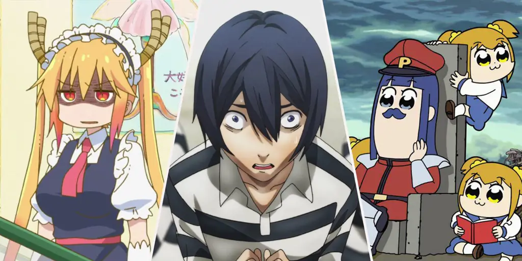 Kompilasi adegan lucu dari berbagai anime komedi Potongan adegan dari berbagai anime komedi populer