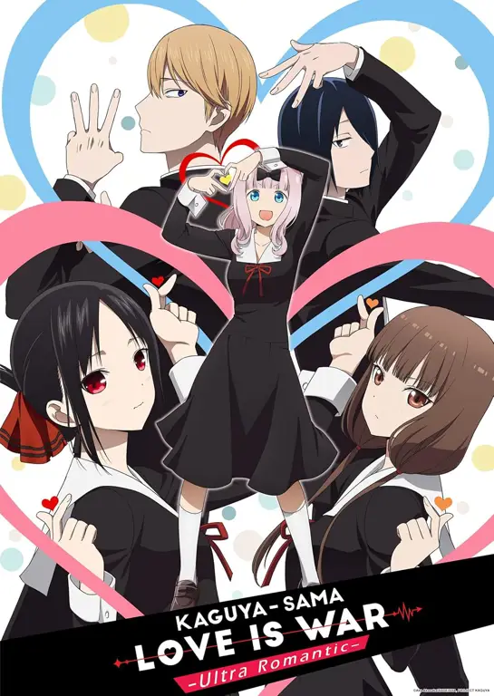 Komedi jenaka Kaguya dan Miyuki Adegan lucu dari anime Kaguya-sama: Love is War