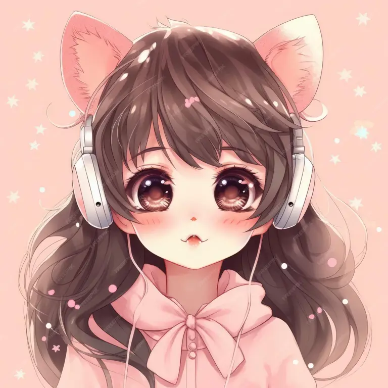 Karakter-karakter anime yang menggemaskan Gambar gadis anime yang lucu dan imut