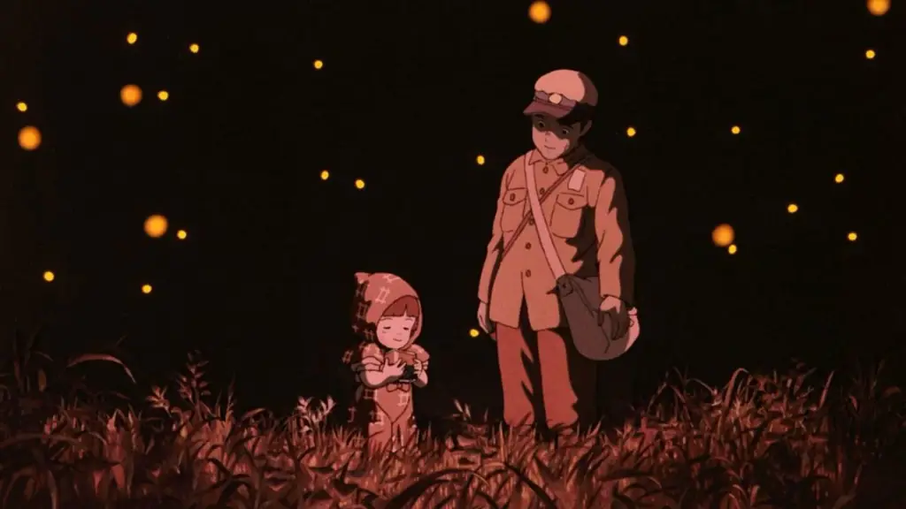 Adegan dari film Grave of the Fireflies