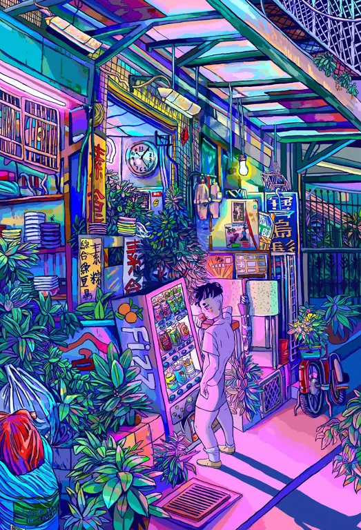 Keindahan Latar Film Anime Contoh background art anime yang detail dan indah
