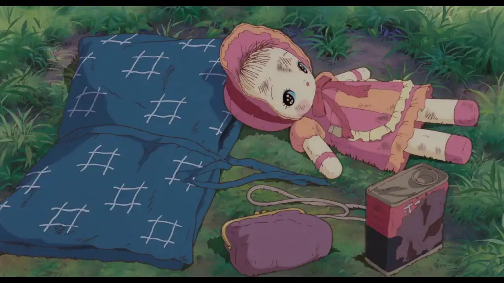 Adegan dari film Grave of the Fireflies